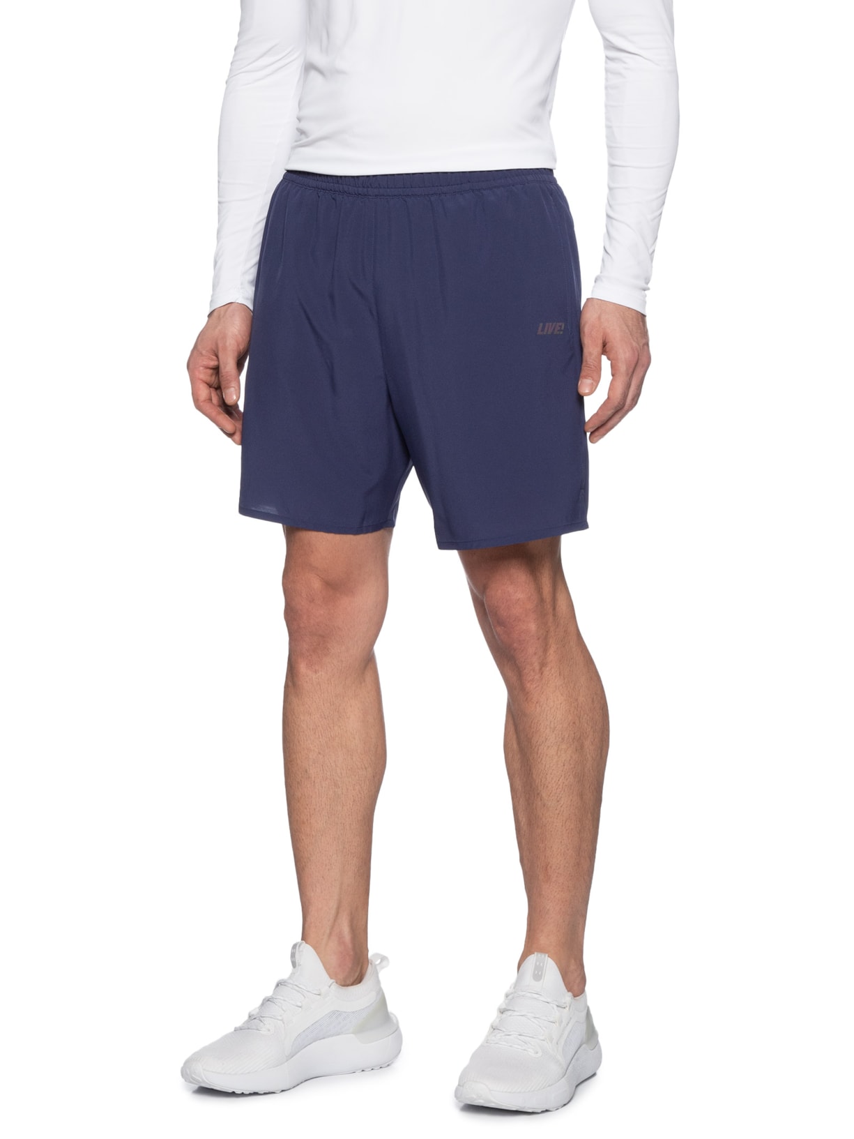 Bermuda Masculina Training 7 Side Men Azul Live!