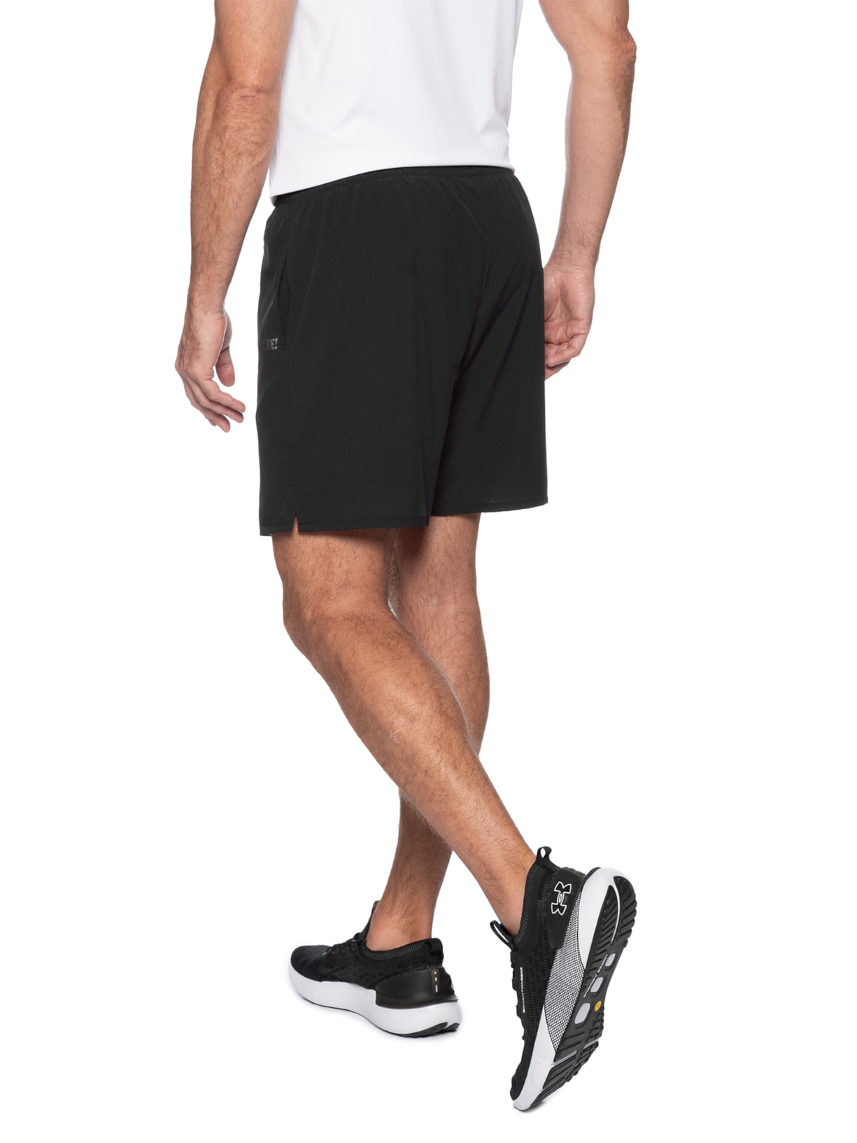 Bermuda Masculina Training 7' Side Men Preto Live!