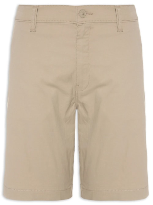 Bermuda Masculina Xx Chino Iii - Bege