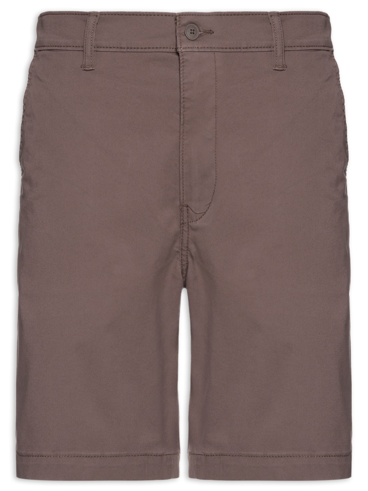 Bermuda Masculina XX Chino Slim II - Marrom
