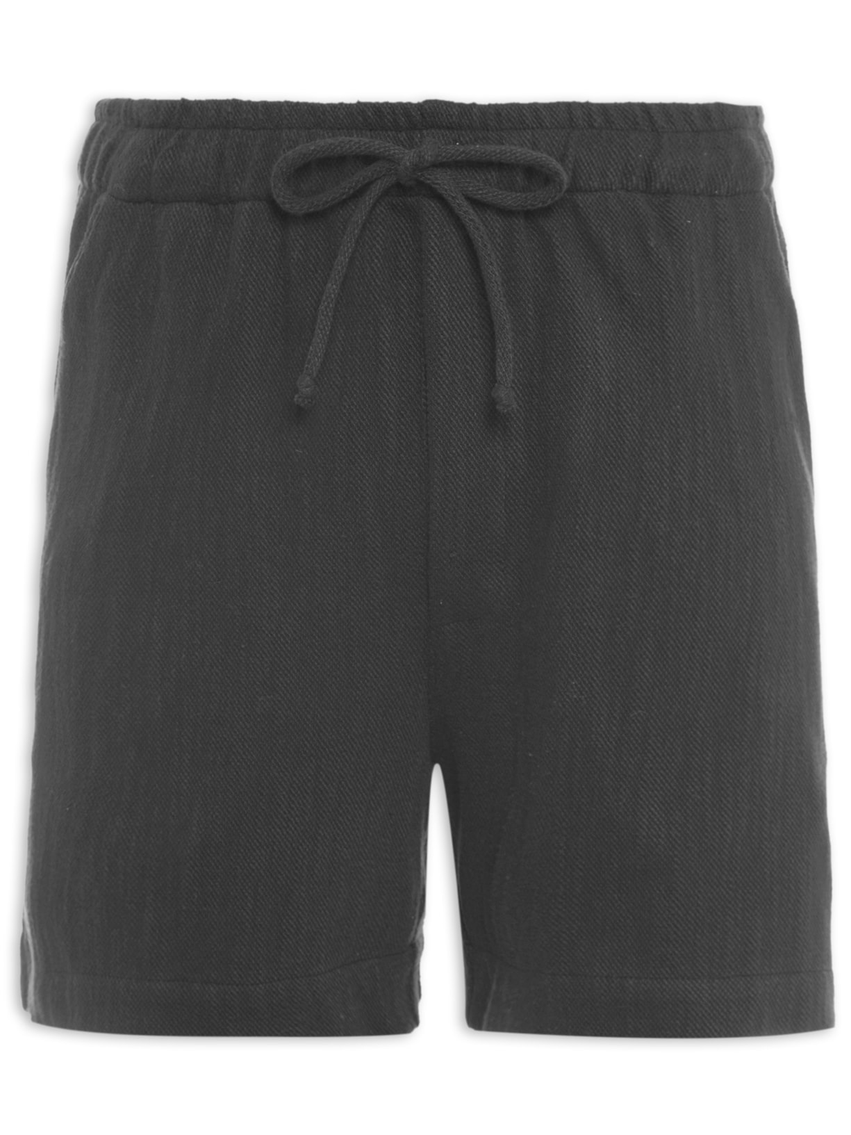 Bermuda Masculina Zimbos Lisa - Preto