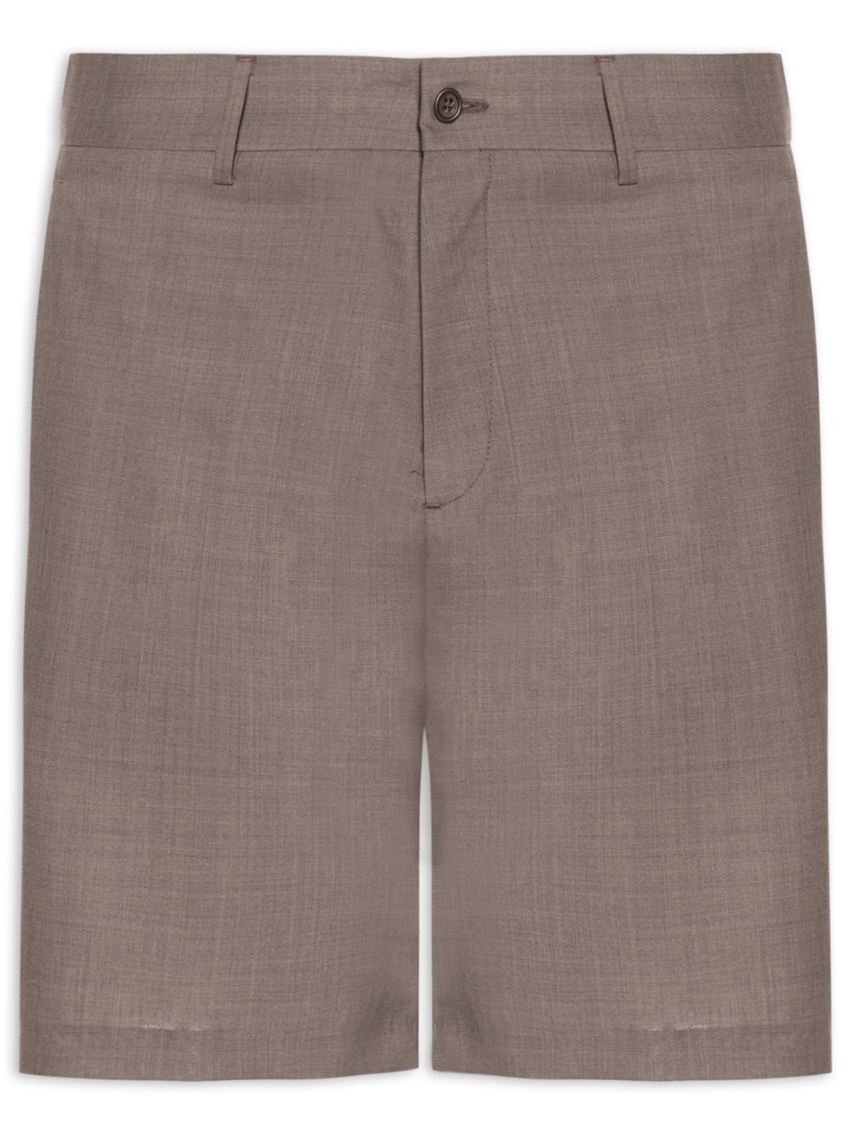 Bermuda Masculina ZZ57ACT Alfaiataria Marrom Ricardo Almeida