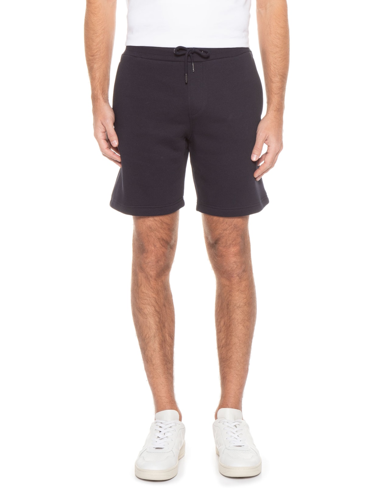 Bermuda Moletom Logosweatshorts Azul Tommy Hilfiger