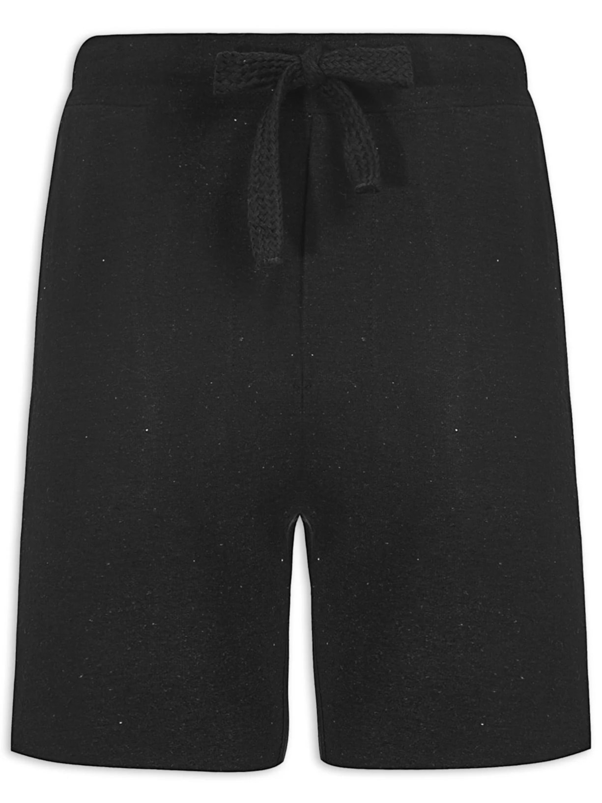 Bermuda Moletom Masculina Rustic E-basics - Preto