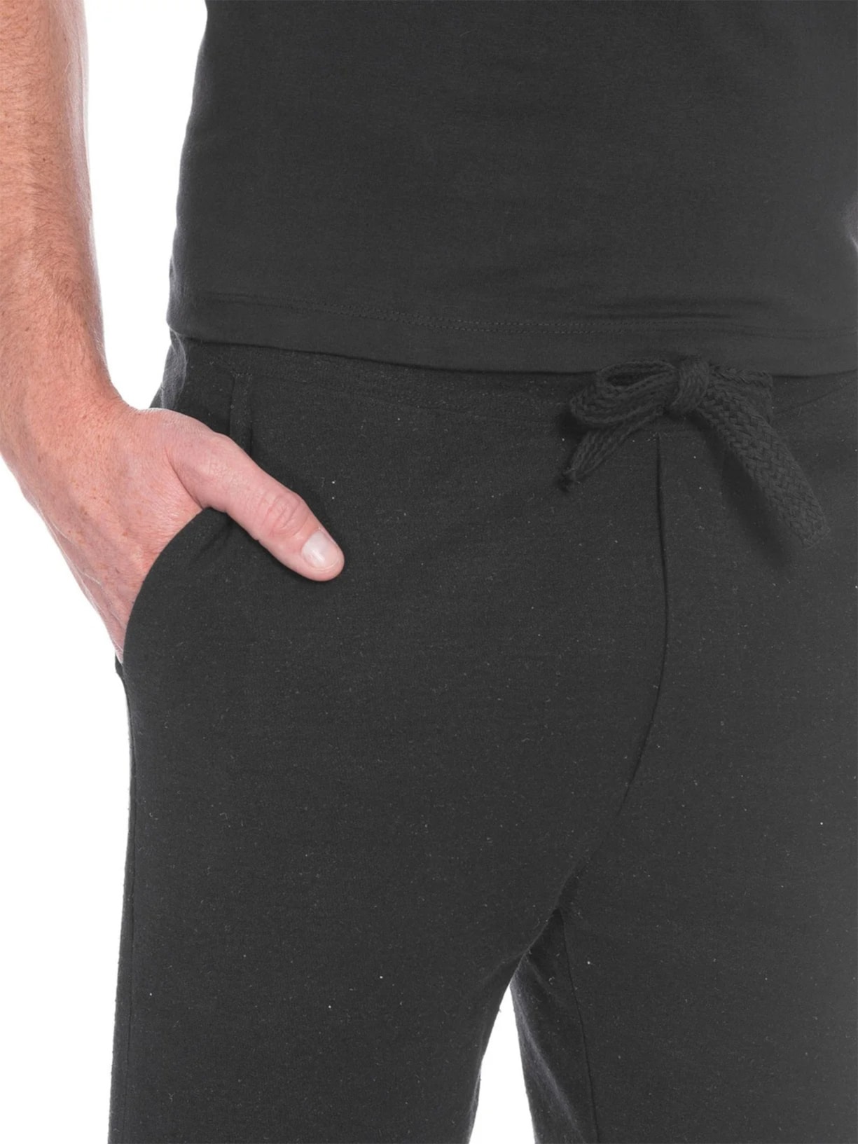 Bermuda Moletom Masculina Rustic E-basics Preto Osklen
