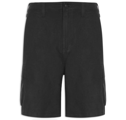 Bermuda Sarja Masculina Cristal Flow - Preto