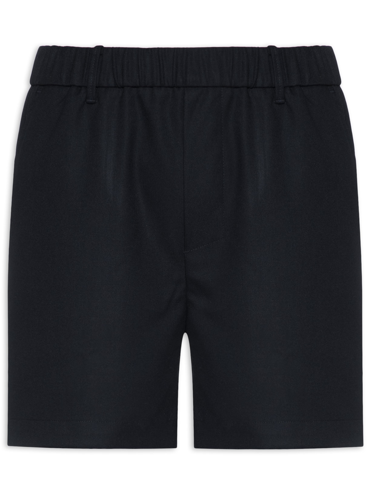 Bermuda Sarja Masculina Knit - Azul