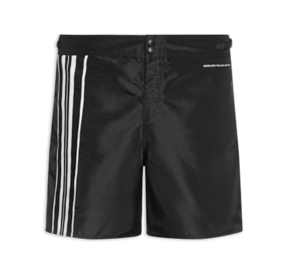 Bermuda Surf Longboard Uno Masculina - Preta