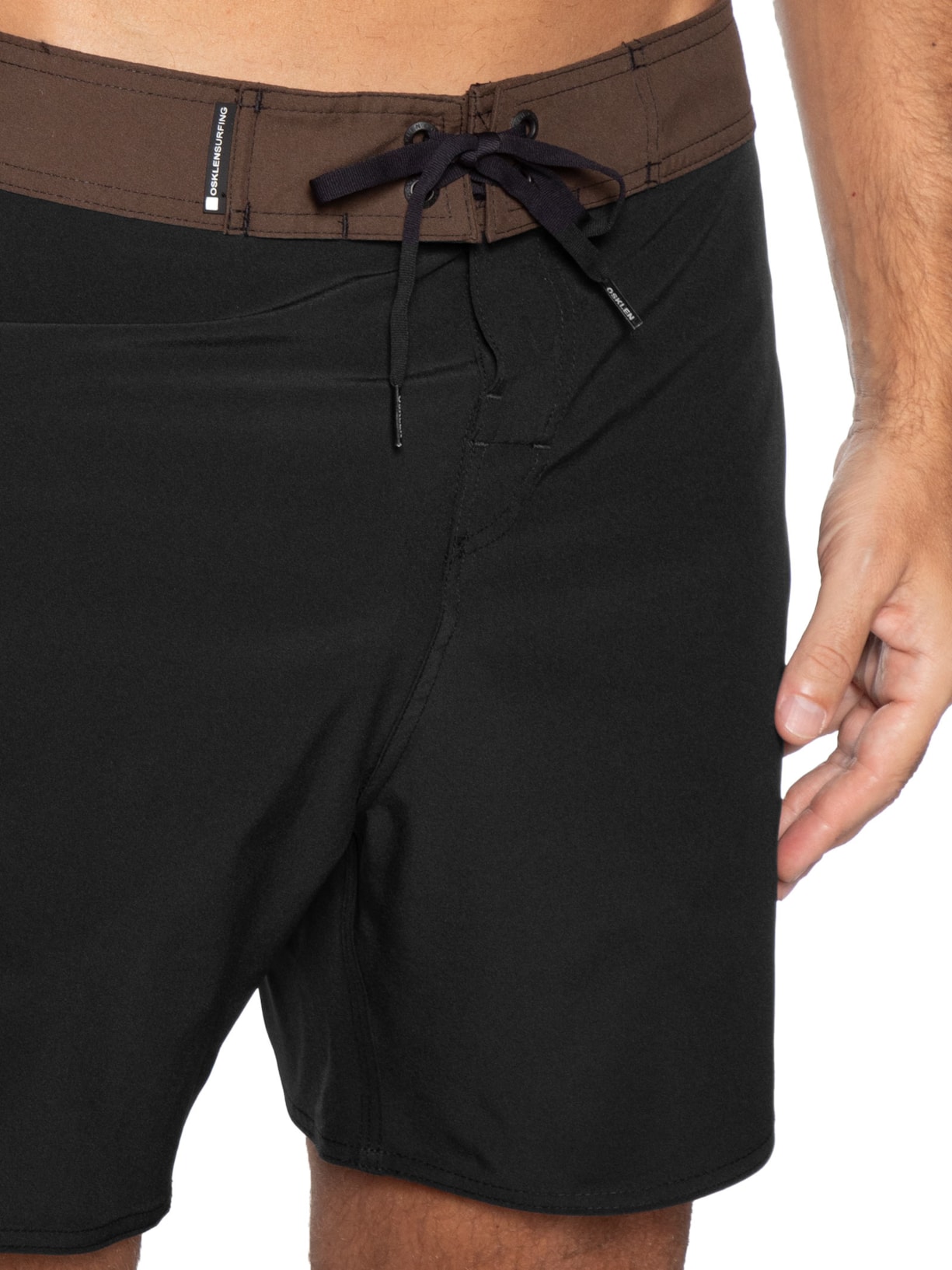 Bermuda Surf Masculina Aquaone Flex Preto Osklen