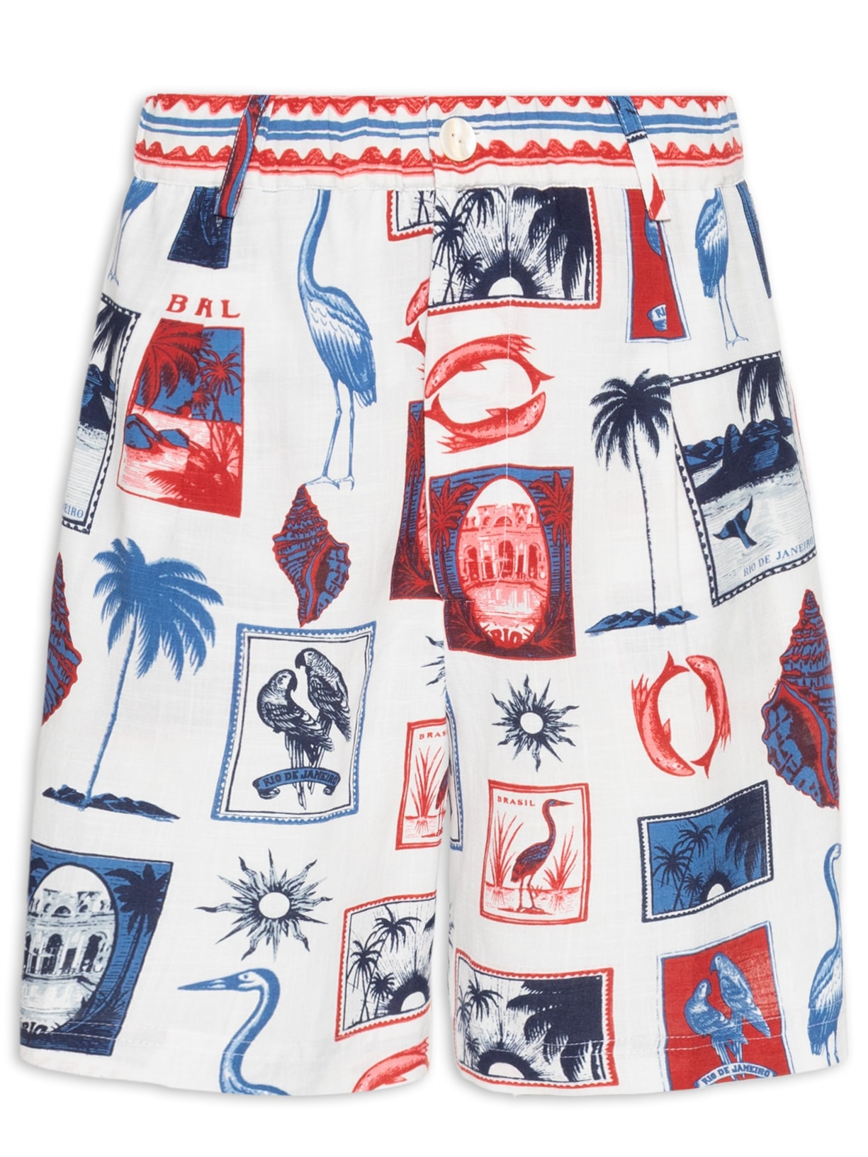 Bermuda Tropical Vintage - Off White