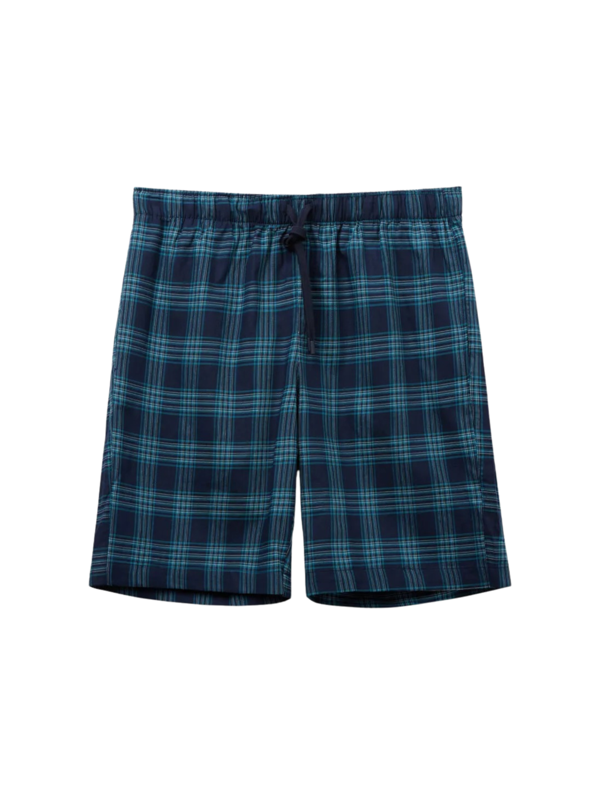 Bermuda Xadrez Em Algodão - Verde