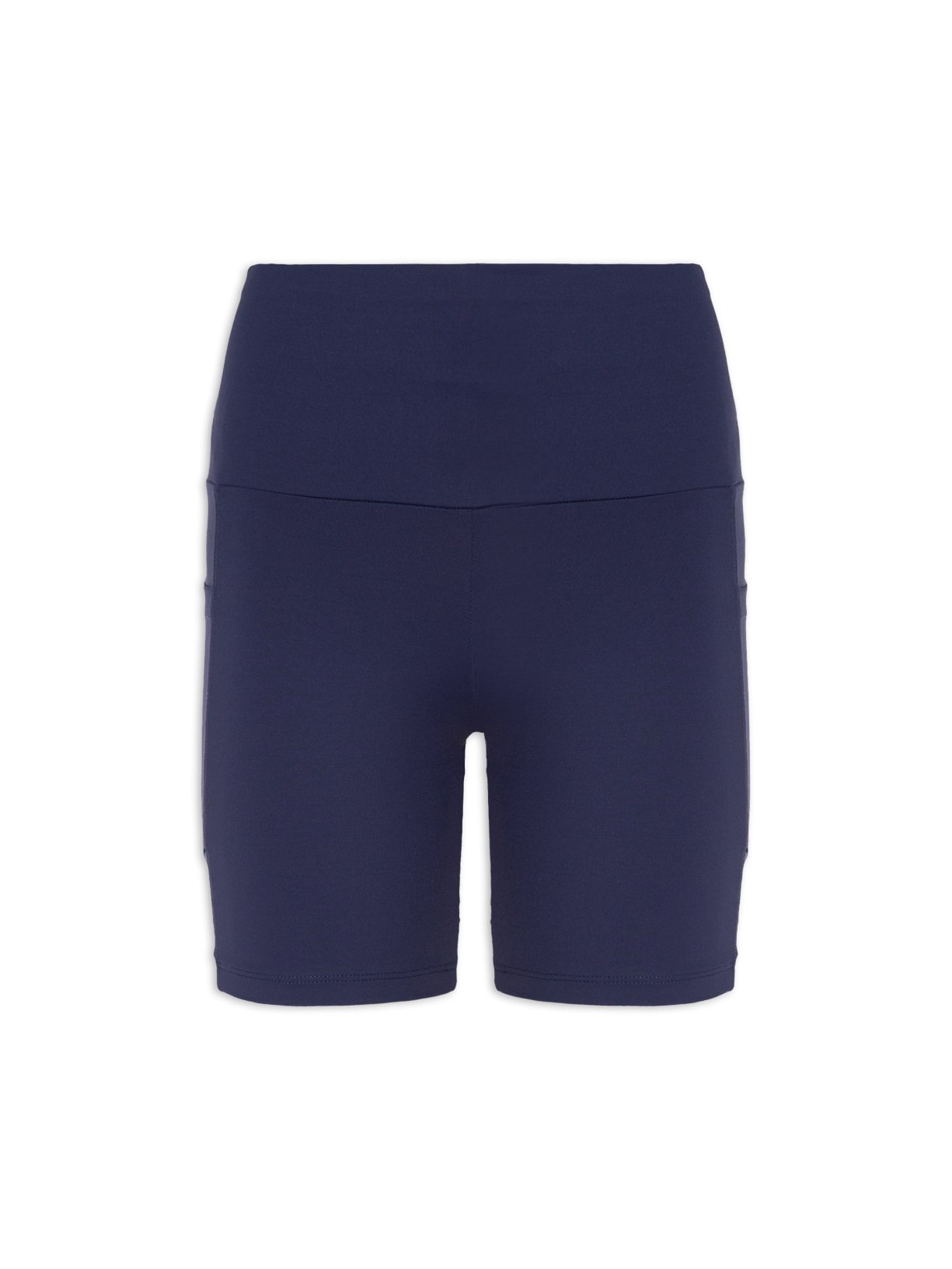 Bermuda Yoga Com Bolso Power Tech - Azul