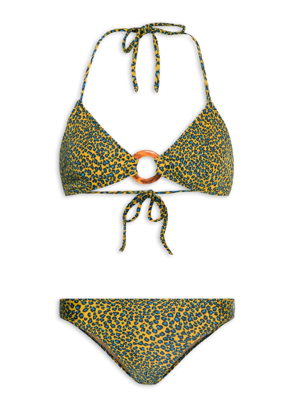 Biquíni Aerin Basic - Animal Print