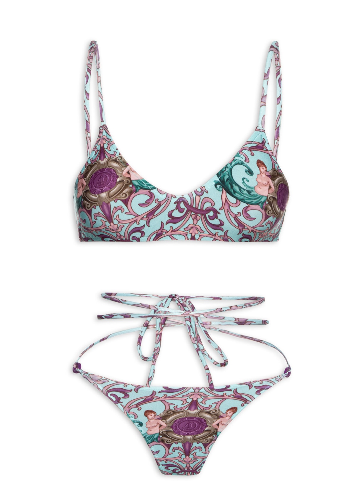 Biquíni Alça E Alcinha Cruzada Le Siren - Azul