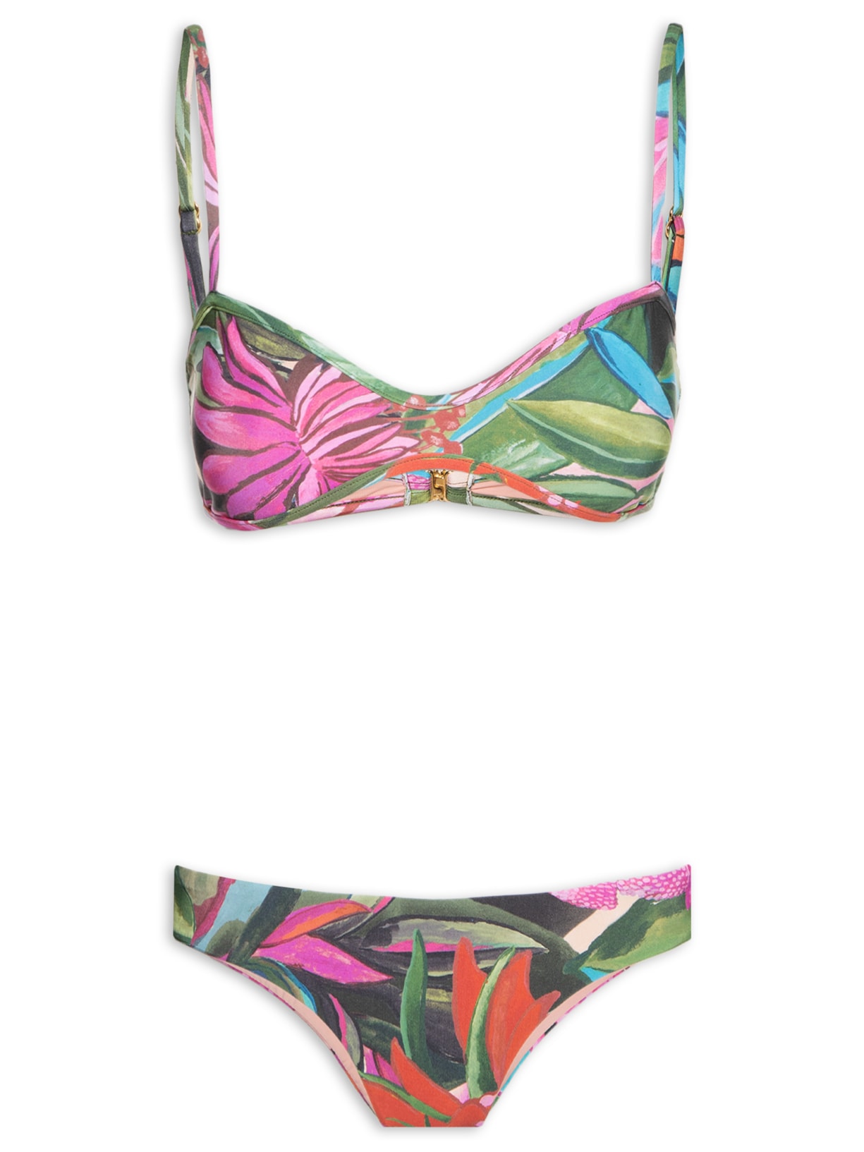 Biquíni Asa Delta Jardim De Sonho - Rosa