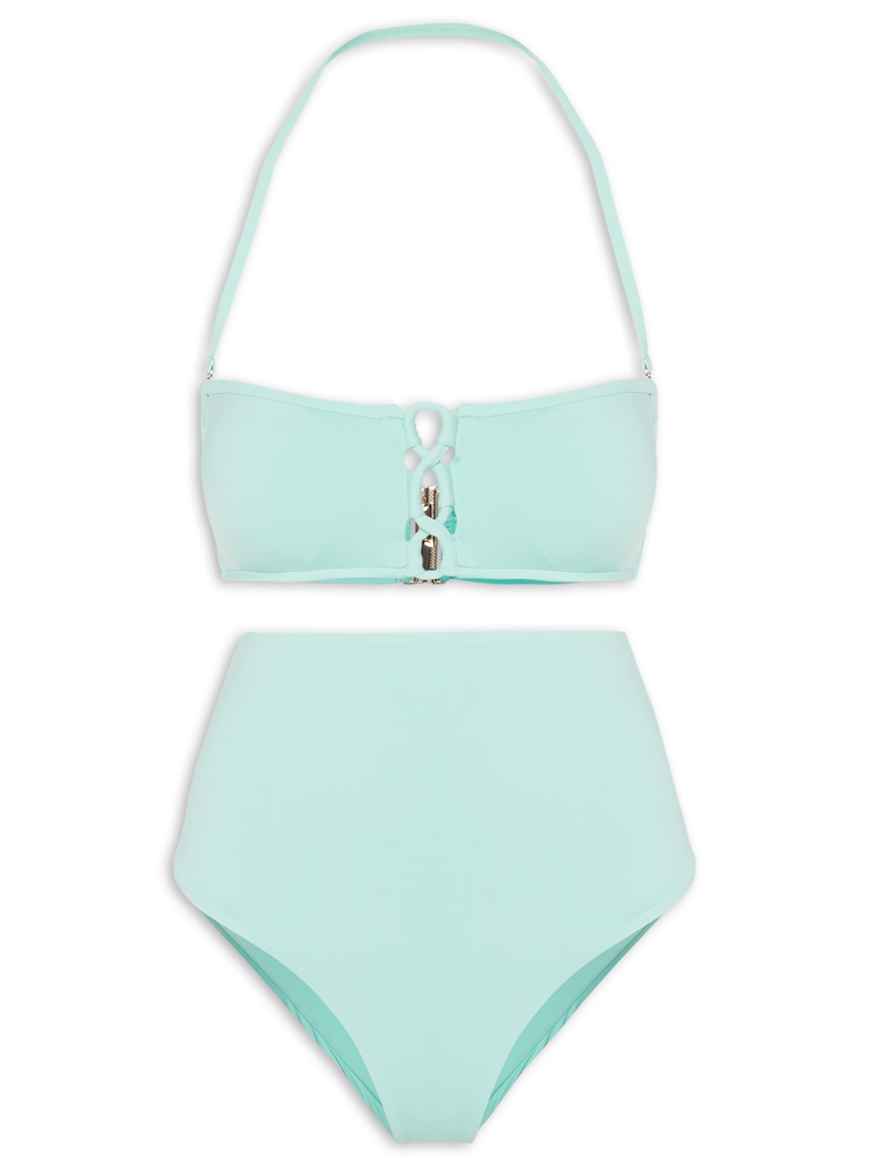 Biquíni Bandeau Clean - Azul