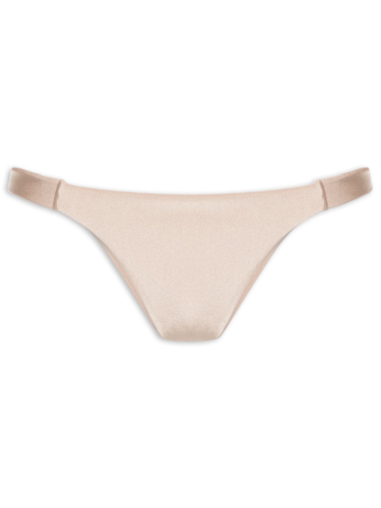 Biquíni Bandeau Torcido E Calcinha Fixa Marrom '2Essential
