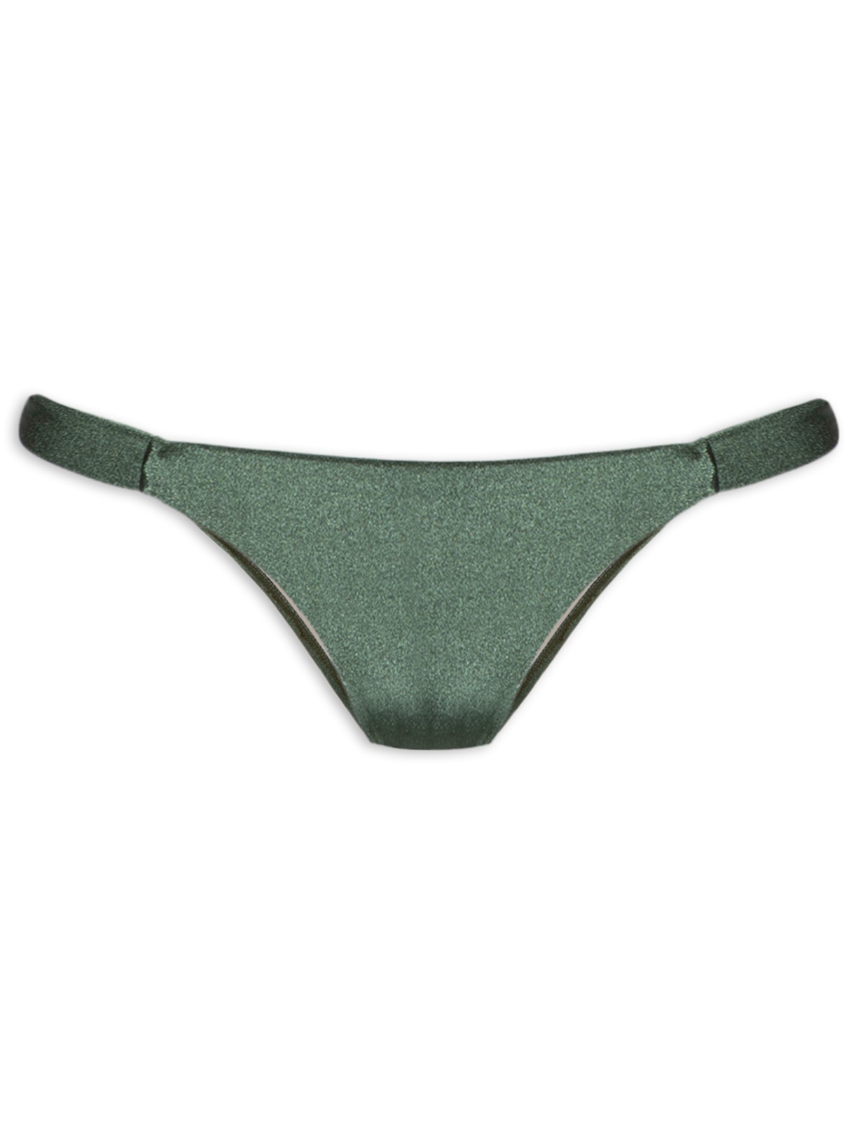 Biquíni Bandeau Torcido E Calcinha Fixa Verde '2Essential