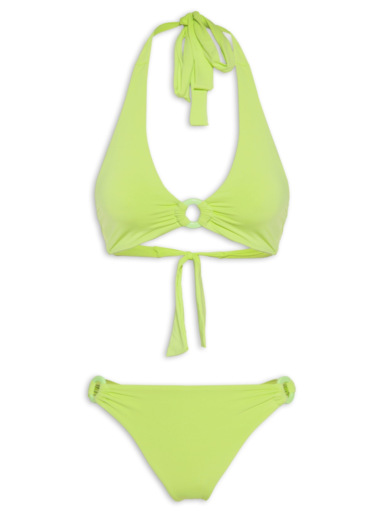 Biquíni Com Argola - Verde