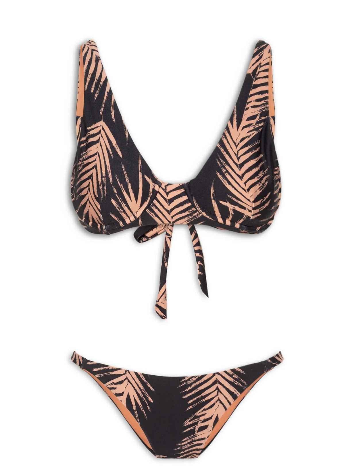 Biquíni Conjunto Meia Taça Preto '2Essential