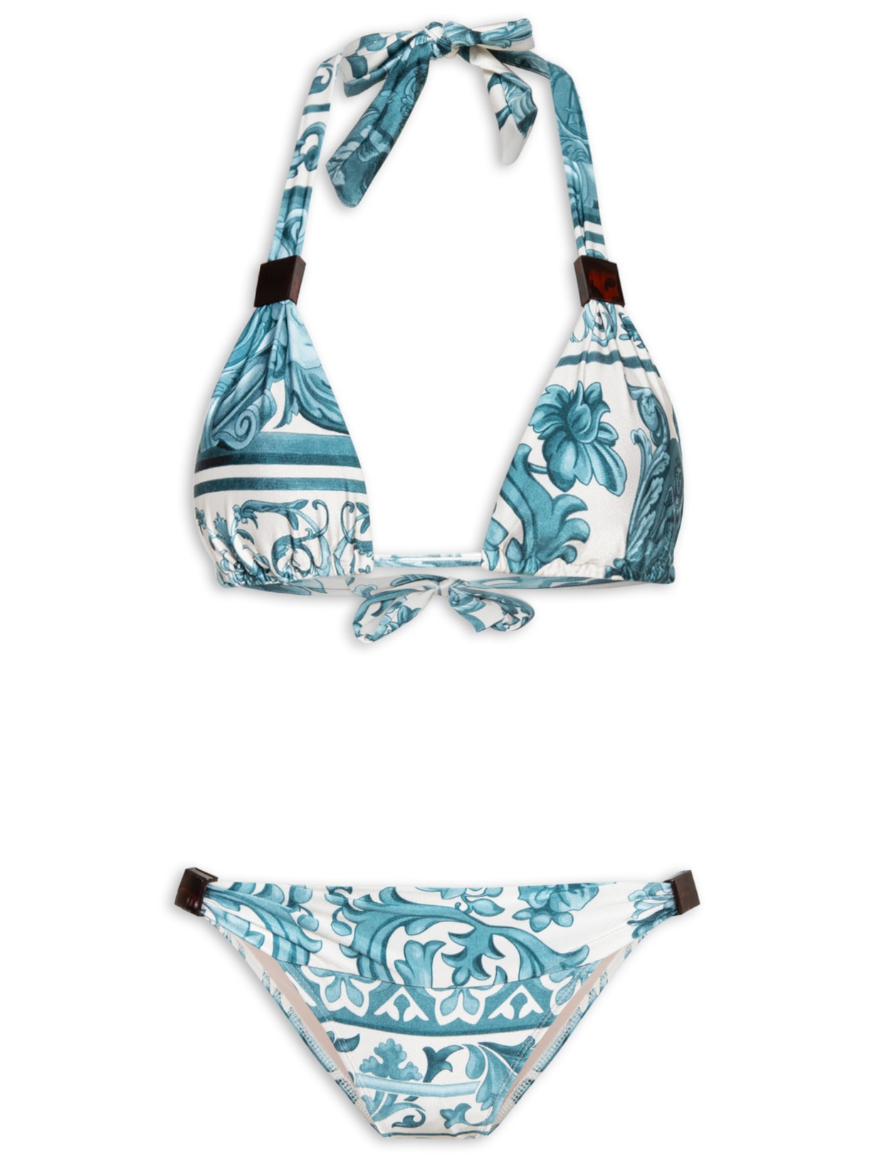 Biquíni Cortina Longa Hera - Azul