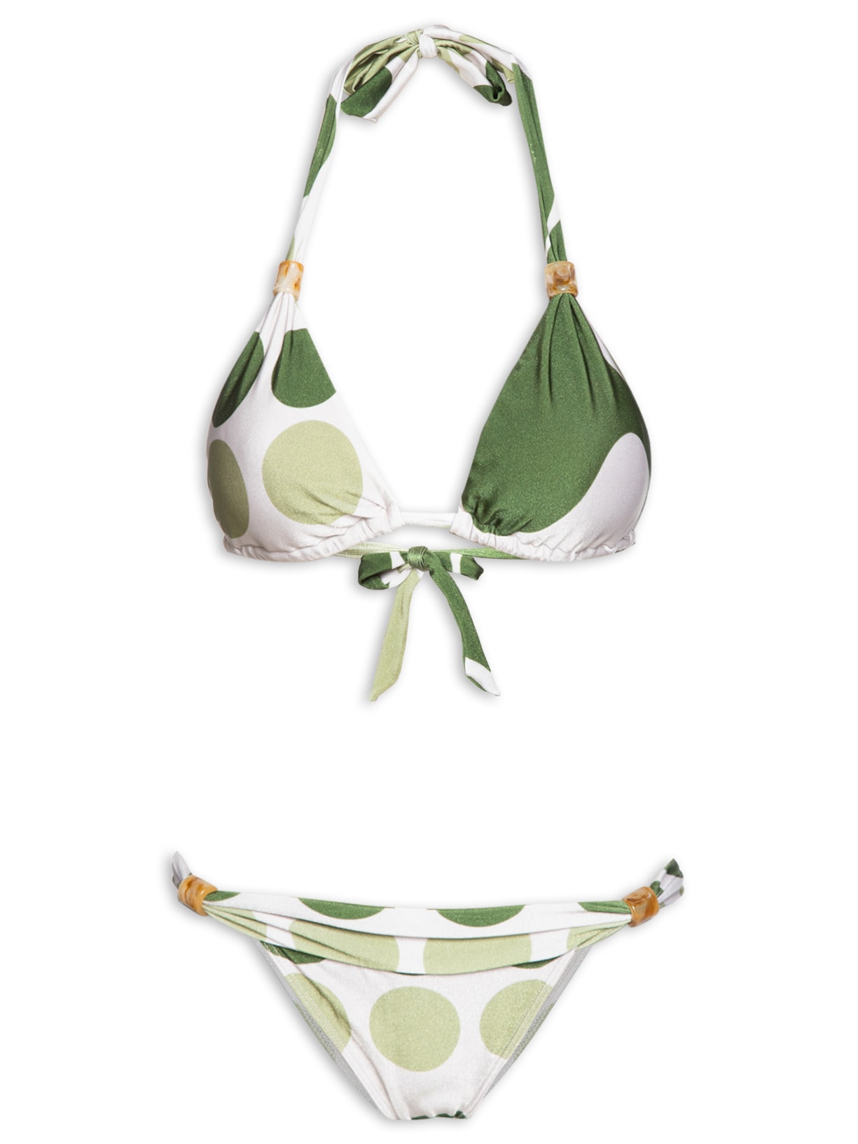Biquíni Cortina Longa - Verde