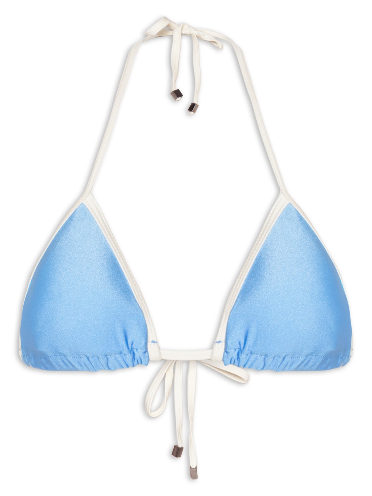 Biquíni Cortininha Bicolor Azul Mktbeach