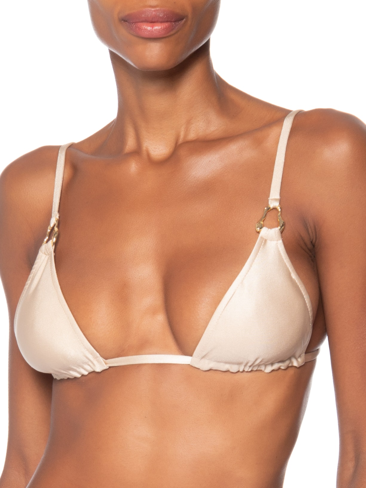 Biquíni Cortininha Com Calcinha Fiza Bege '2Essential