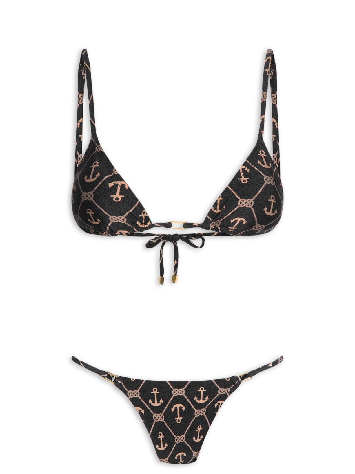 Biquíni Cortininha Feminino Marquinha Perfeita Preto Mktbeach