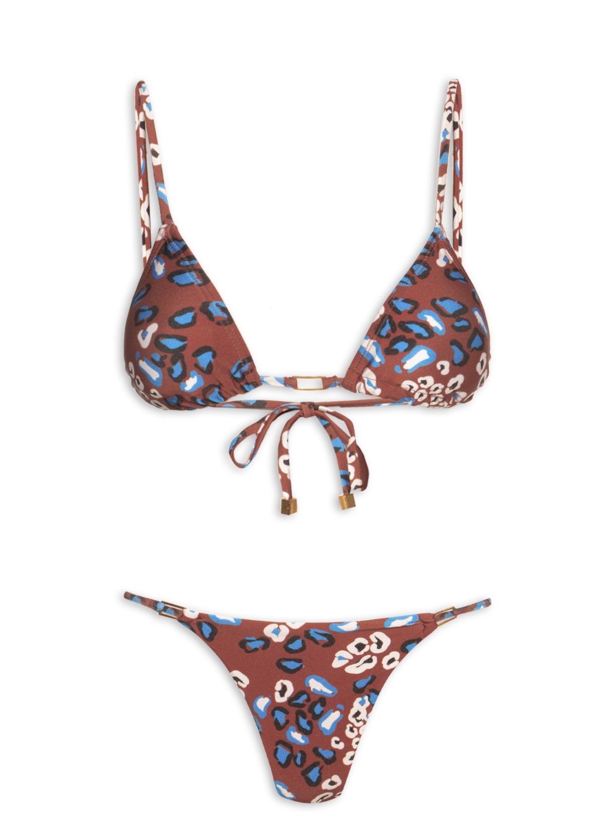 Biquíni Cortininha Marquinha Perfeita  Animal Print Mktbeach