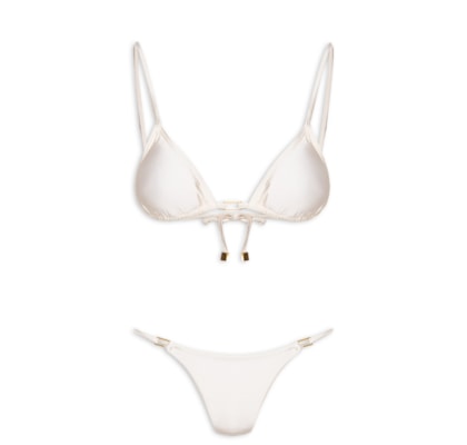 Biquíni Cortininha Marquinha Perfeita - Branco