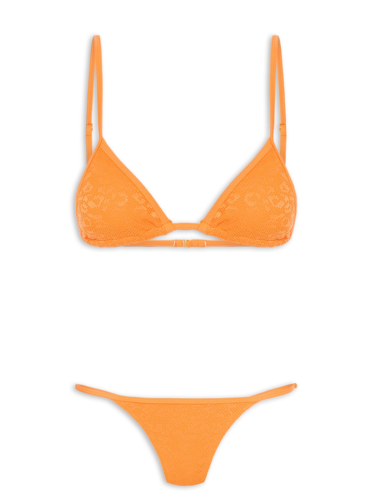 Biquíni Cortininha Marquinha Perfeita - Laranja