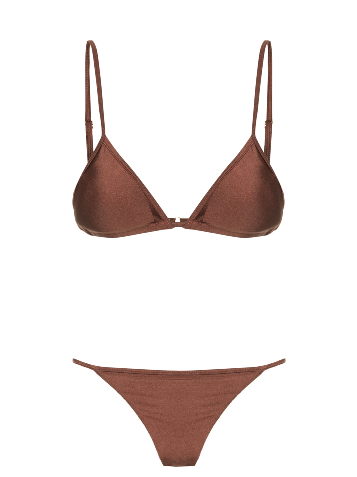 Biquíni Cortininha Marquinha Perfeita Marrom Mktbeach