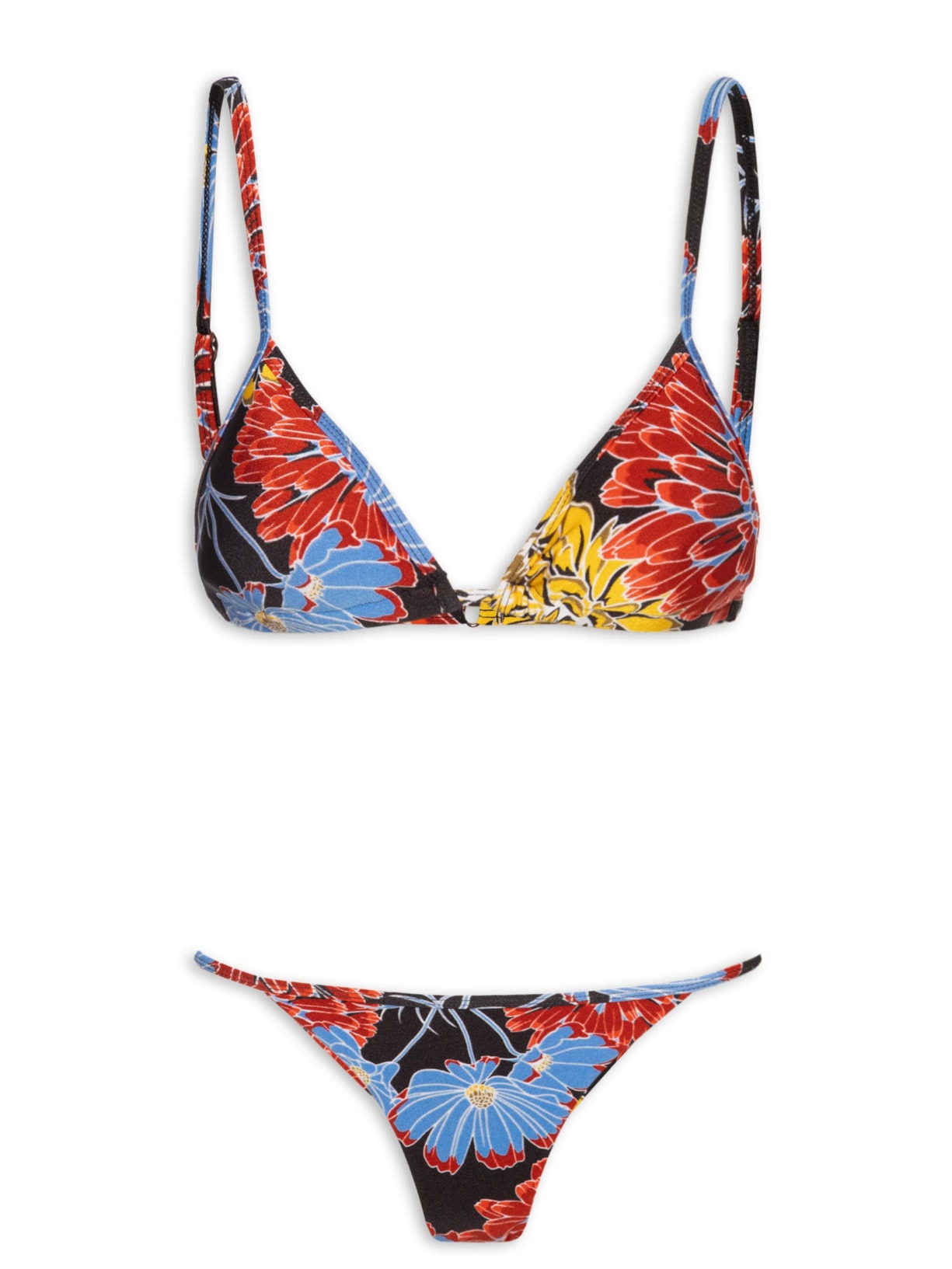 Biquíni Cortininha Marquinha Perfeita Preto Mktbeach