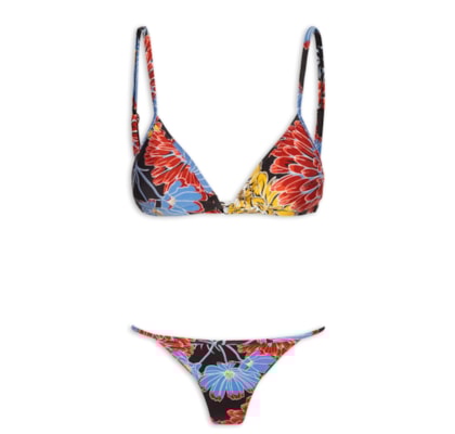 Biquíni Cortininha Marquinha Perfeita - Preto