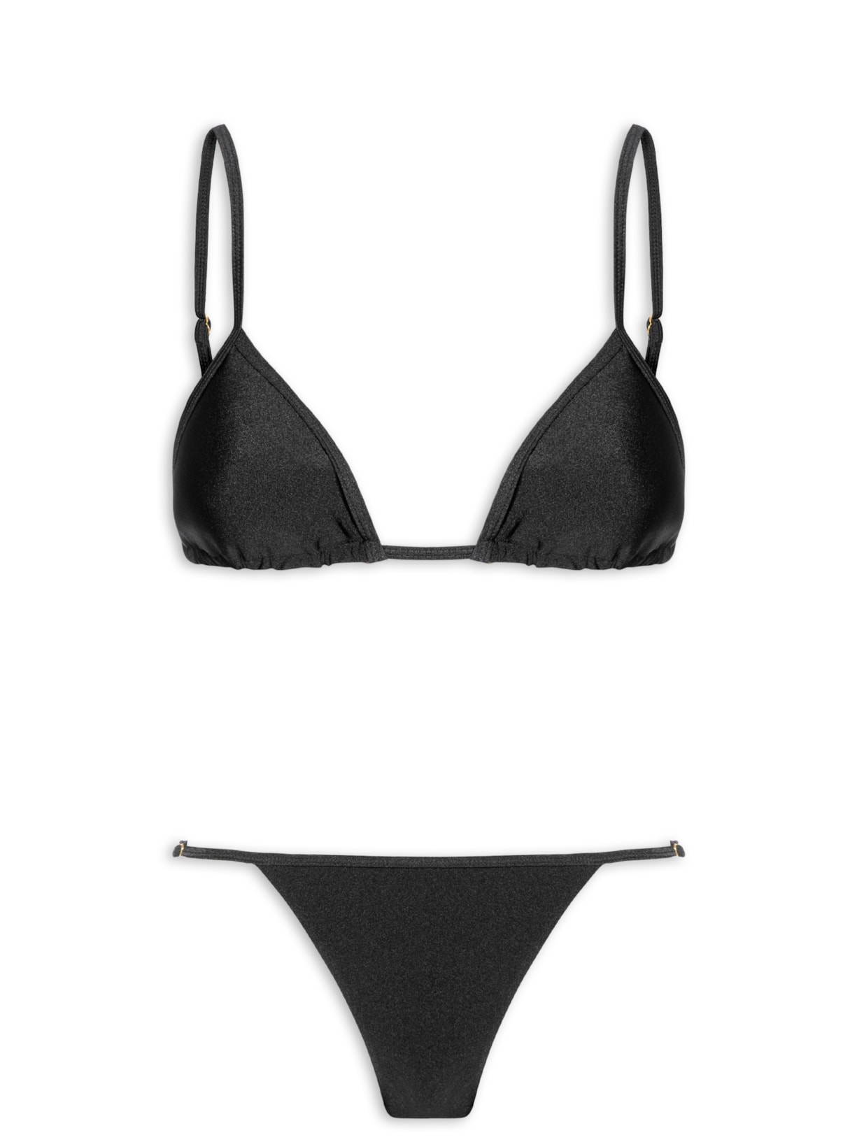 Biquíni Cortininha Marquinha Perfeita Preto Mktbeach