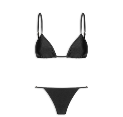 Biquíni Cortininha Marquinha Perfeita - Preto
