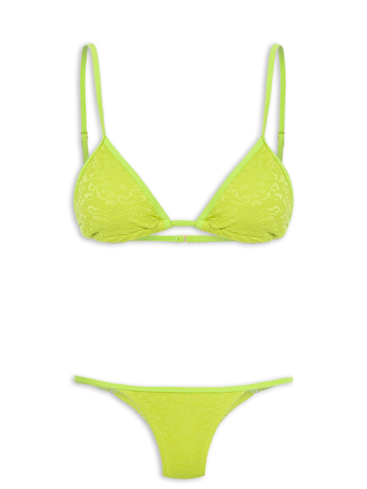 Biquini Cortininha Marquinha Perfeita Verde Mktbeach