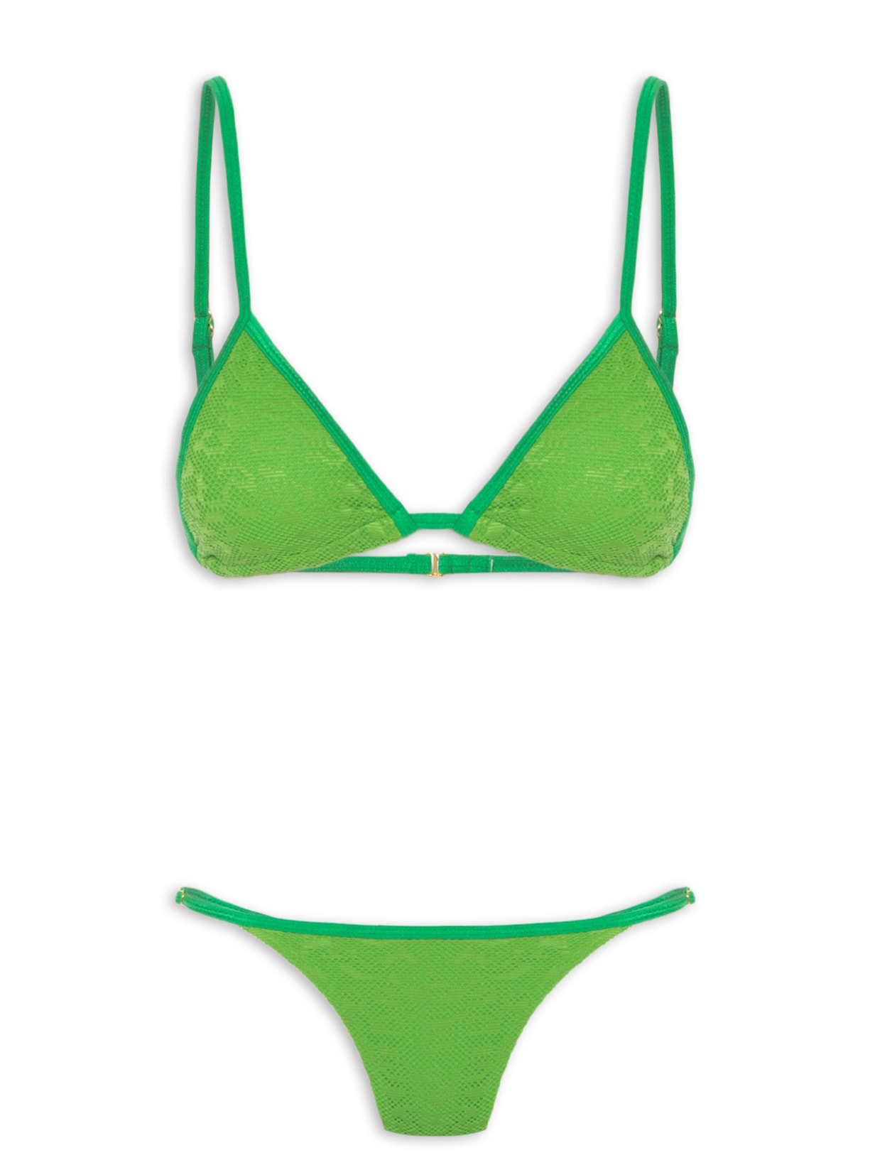 Biquíni Cortininha Marquinha Perfeita Verde Mktbeach