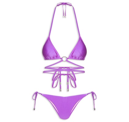 Biquíni Cortininha - Roxo