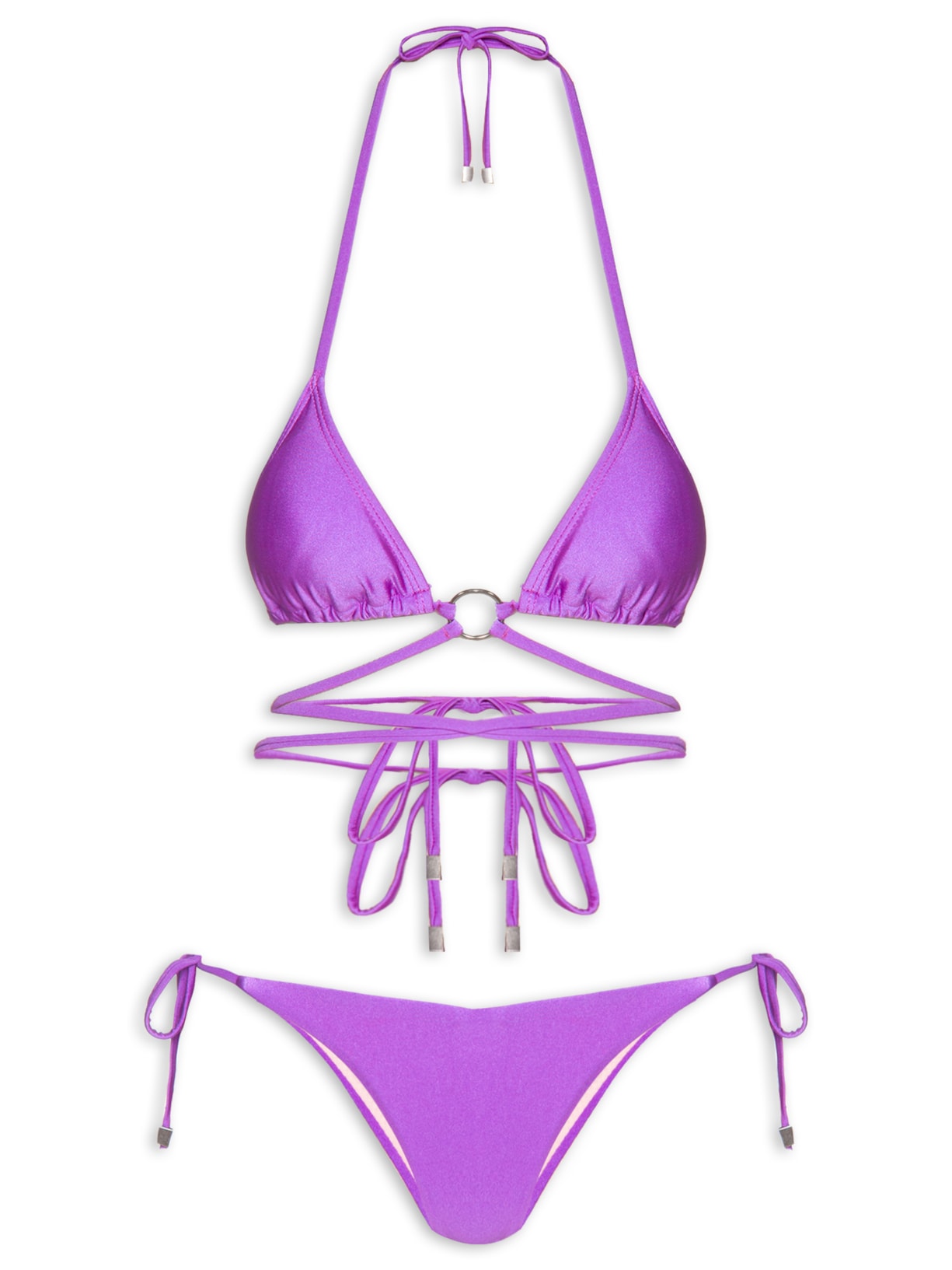 Biquíni Cortininha - Roxo