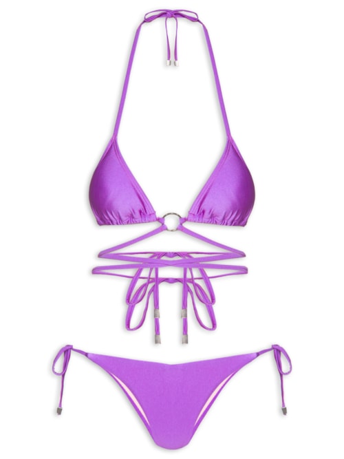 Biquíni Cortininha - Roxo