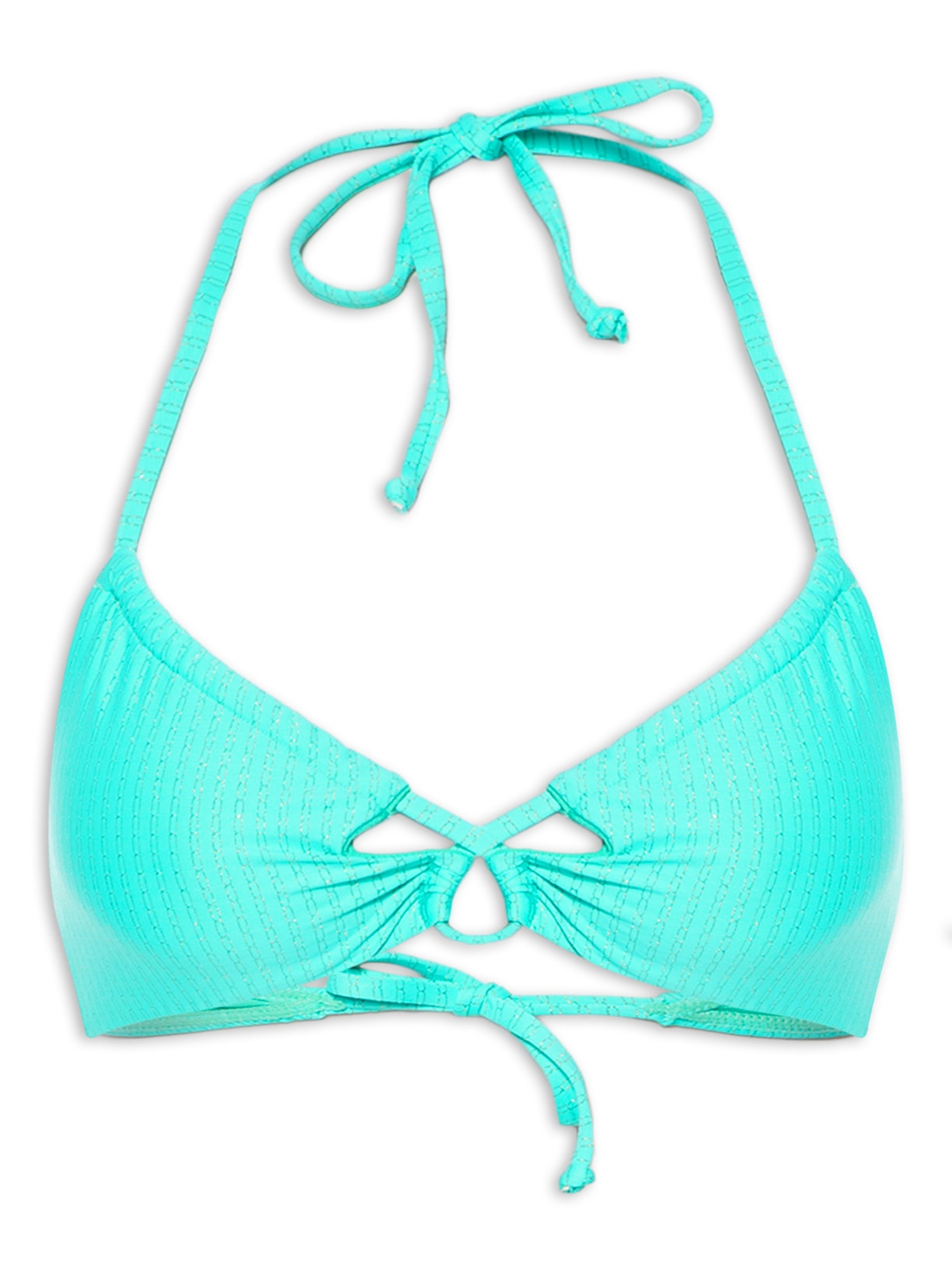 Biquini Cortininha Verde Mktbeach