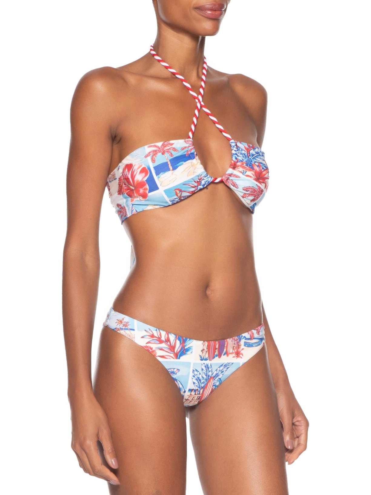 Biquíni Diário De Verão Branco Farm Praia