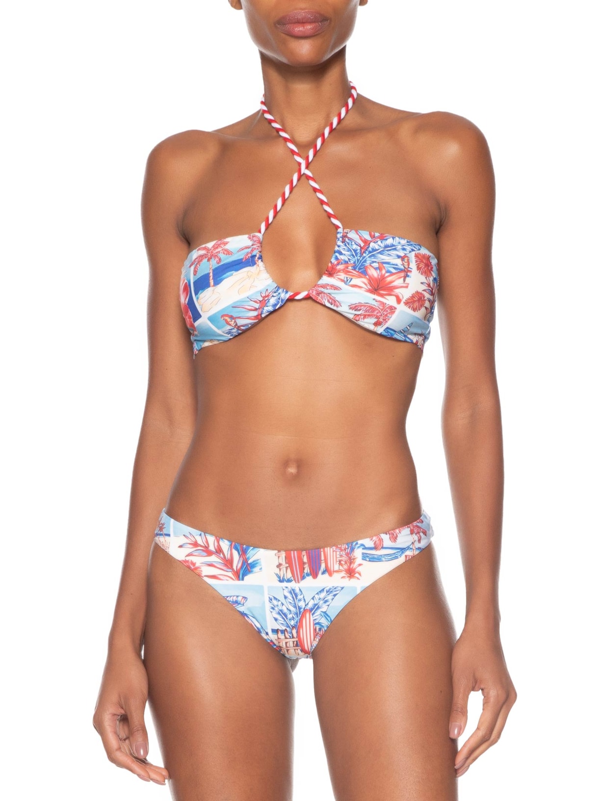 Biquíni Diário De Verão Branco Farm Praia