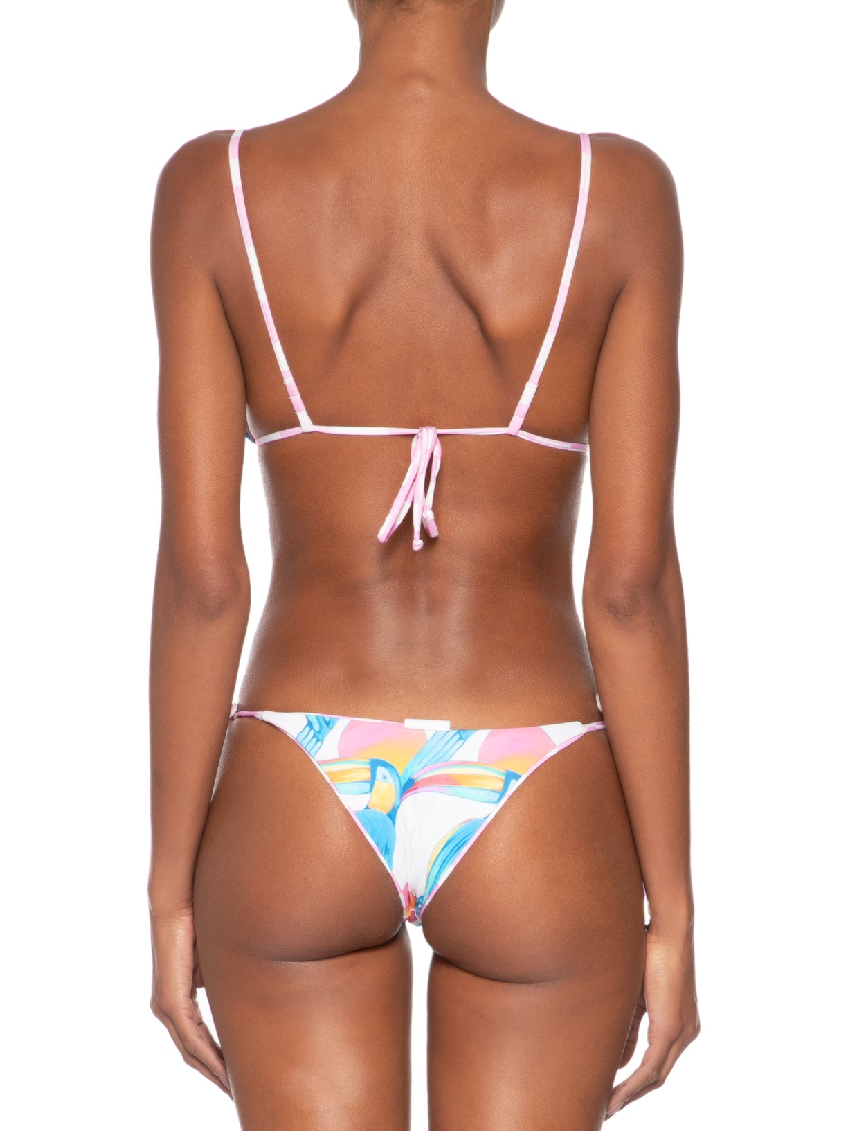 Biquíni Double Tucanitas Rosa Farm Praia