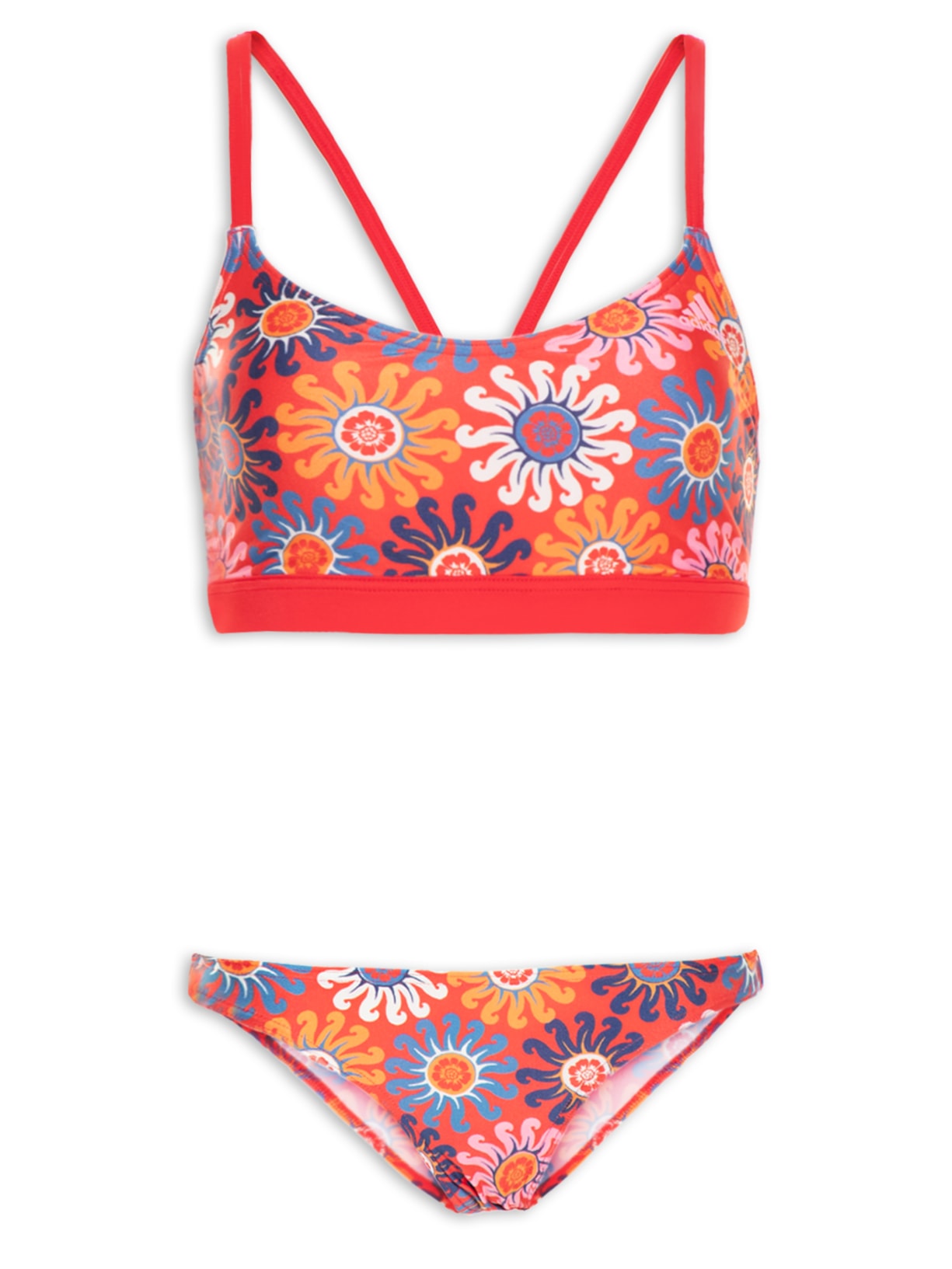 Biquíni Estampado - Vermelho