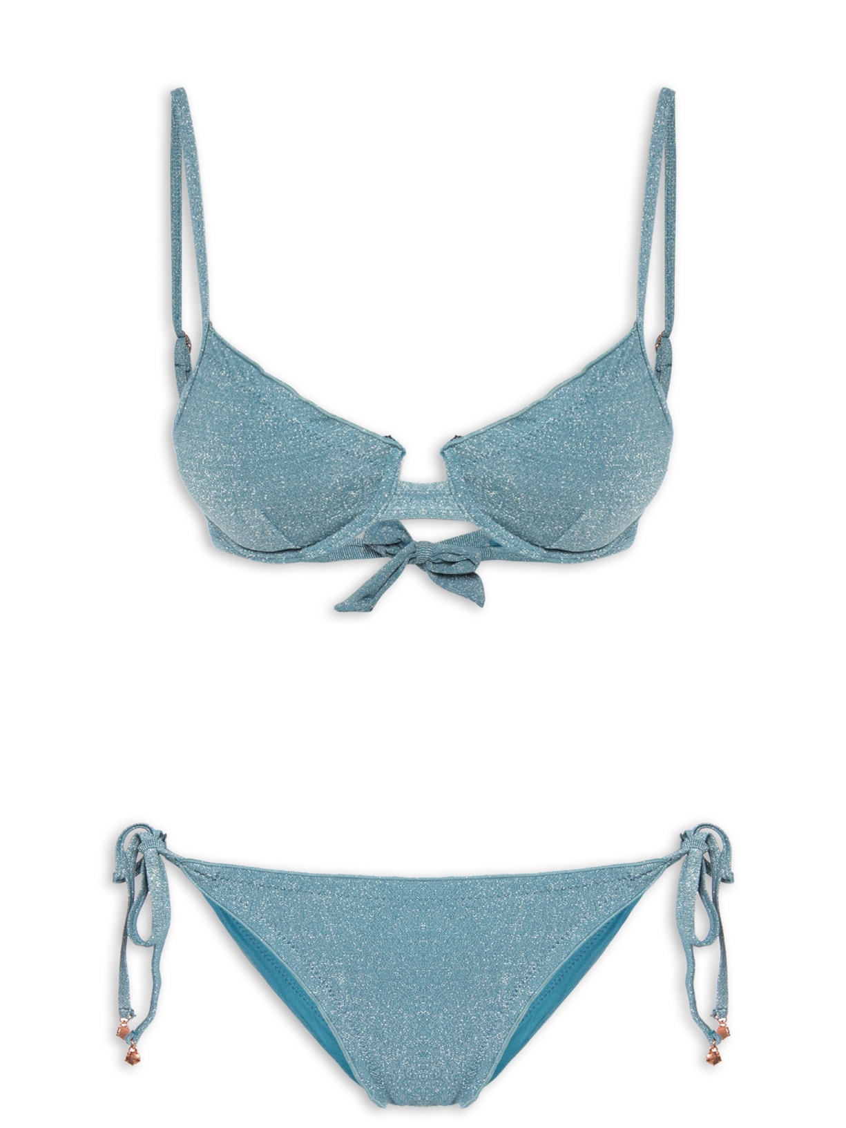Biquíni Feminino Meia Taça - Azul