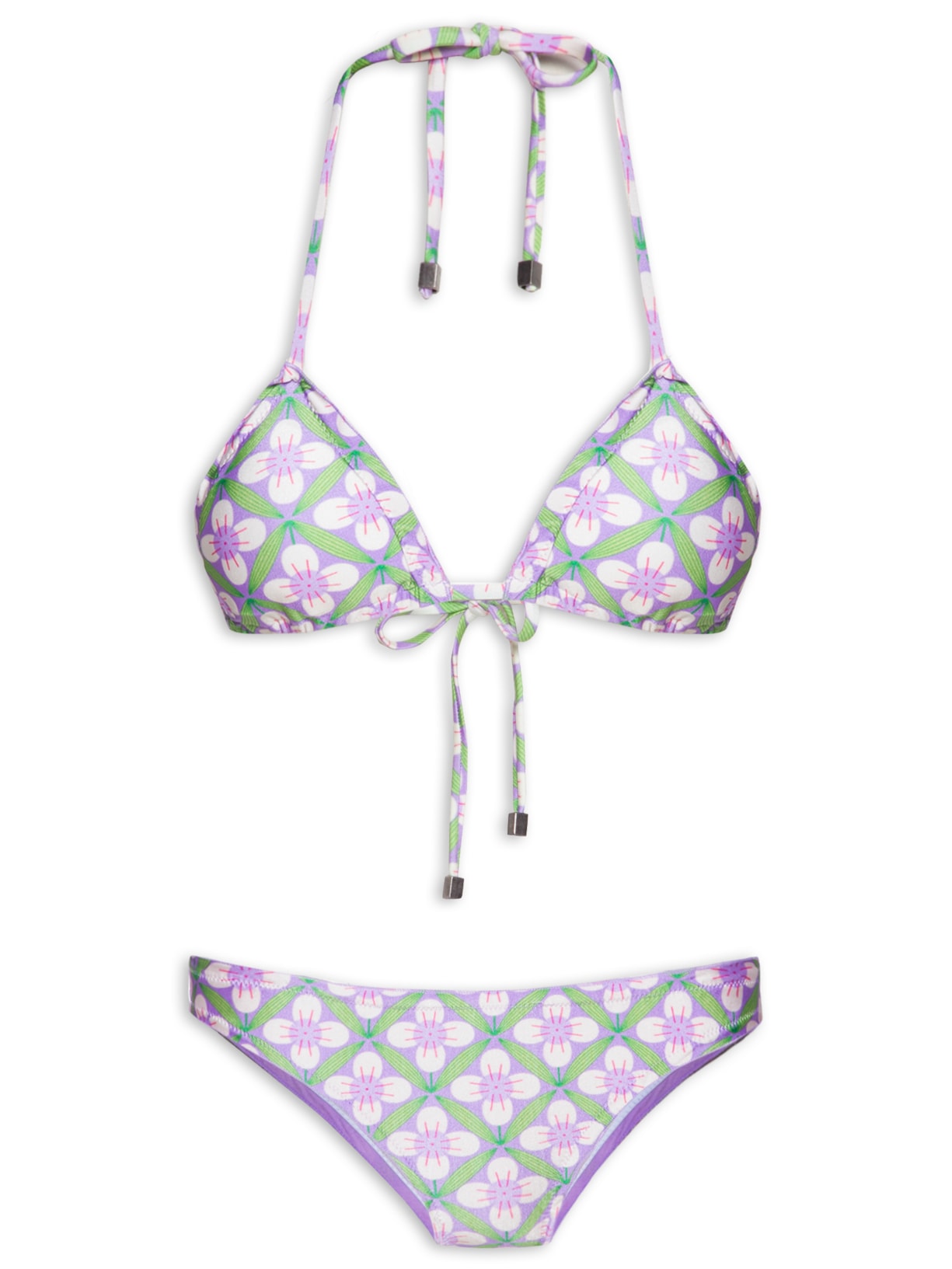 Biquíni Flores Ripple - Lilás