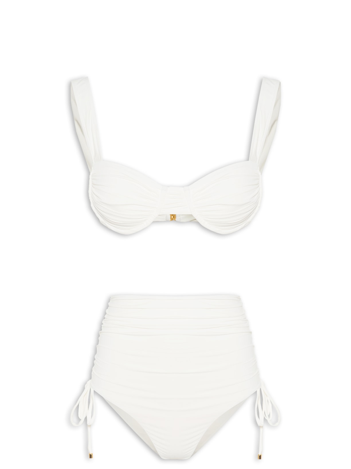 Biquíni Hot Pants Brigitte - Off White